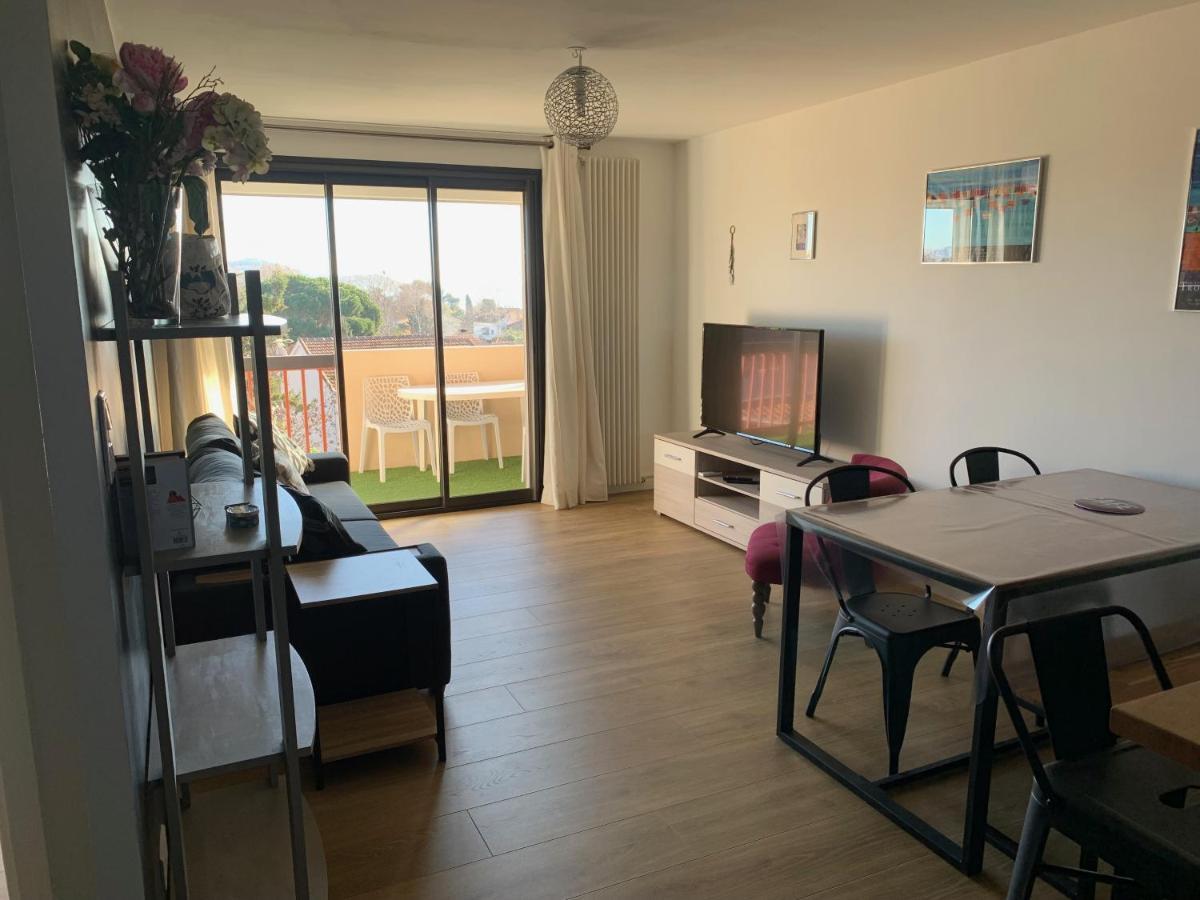 Plage à pied à 3 mns Apartamento La Seyne-sur-Mer Exterior foto